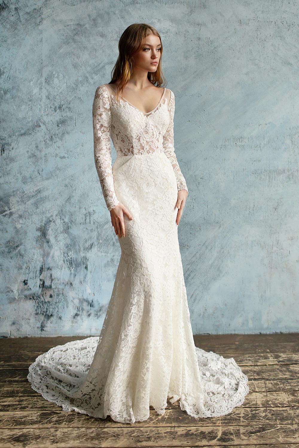 Alyssa modest wedding dress with sleeves - Love Spell Design Alyssa modest wedding dress with sleeves - Love Spell Design