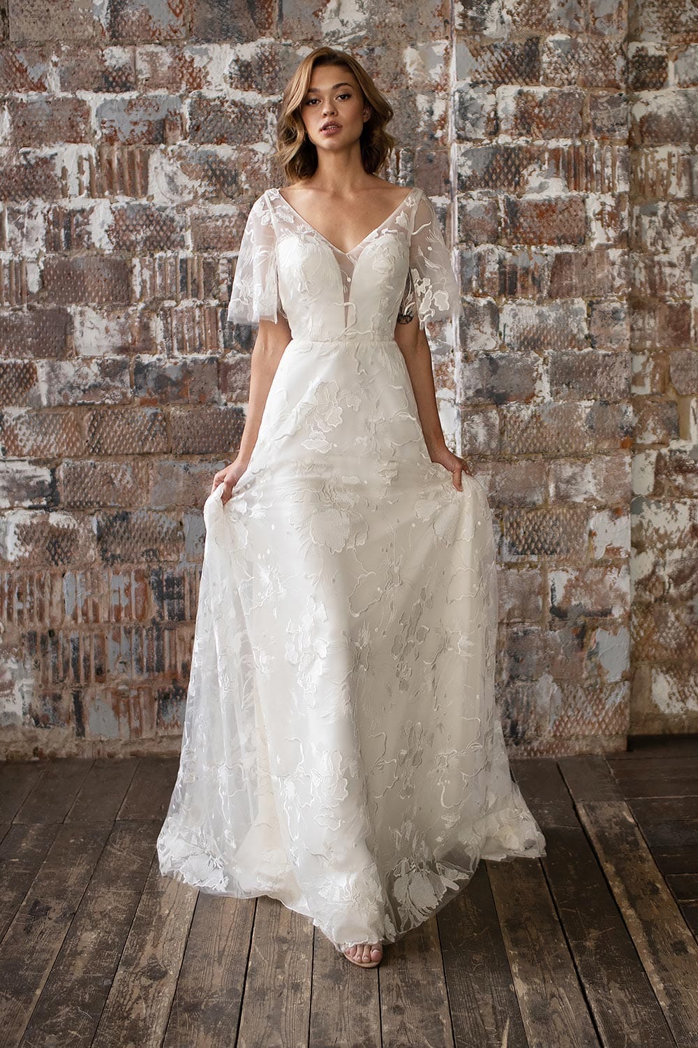 Piper | Boho Wedding Dress | Summer Wedding Dress
