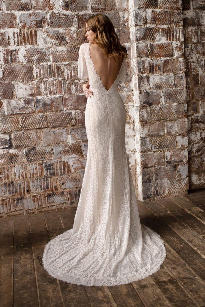 Cap Sleeve Wedding Dresses For Boho Brides Getting Married in 2021