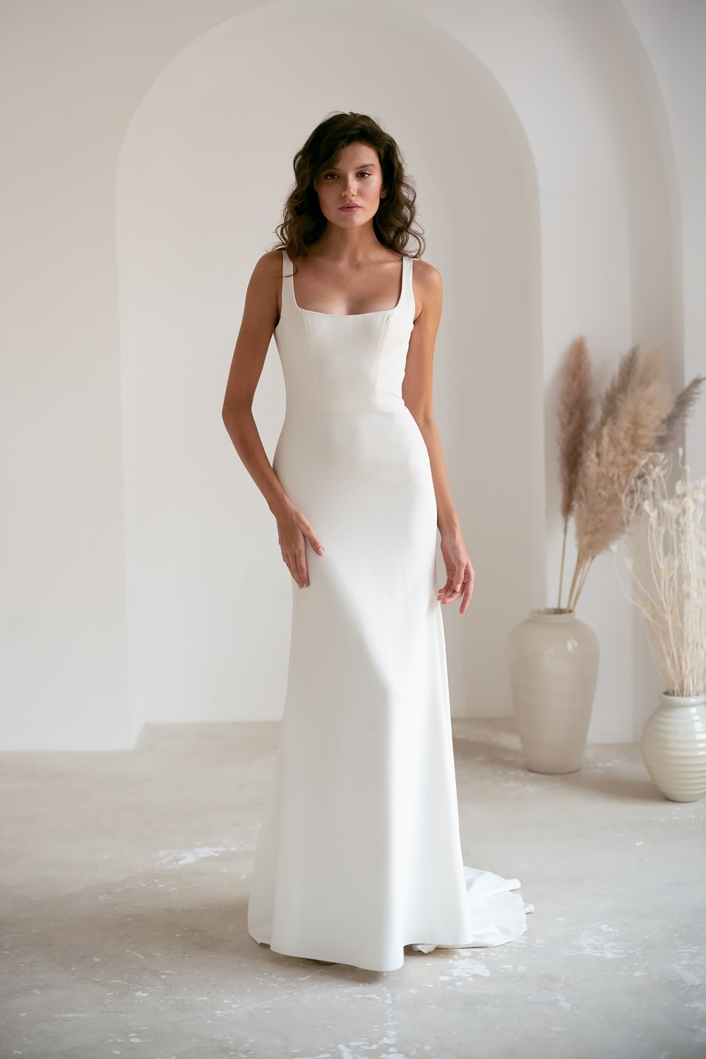 Becca fitted square neck wedding dress Love Spell Design Bridal Shop Near Me Boho Dress Wedding Wedding Dress Shops London Wedding Dresses Lace Wedding Dress Lace Boho Wedding Dresses Boho Wedding Dress 1