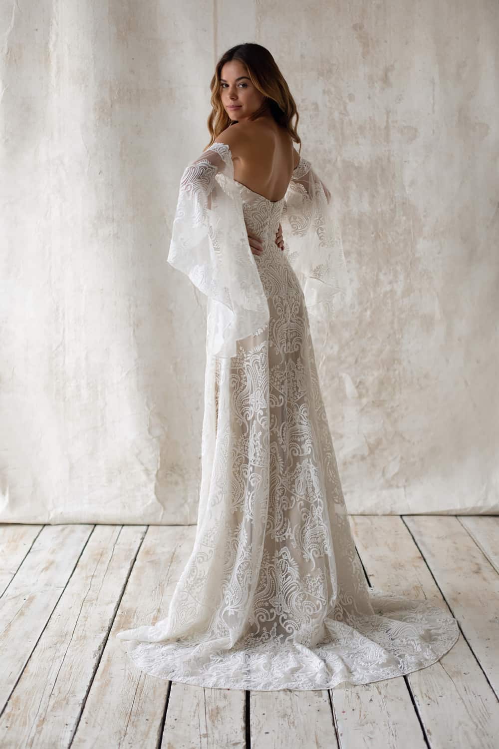 engagement dress lace Berylove Women Ivory Graduation Dress with Lace V-Neck A Line Midi Engagement Dress with Short Sleeves, Ivory / US12 main image 1
