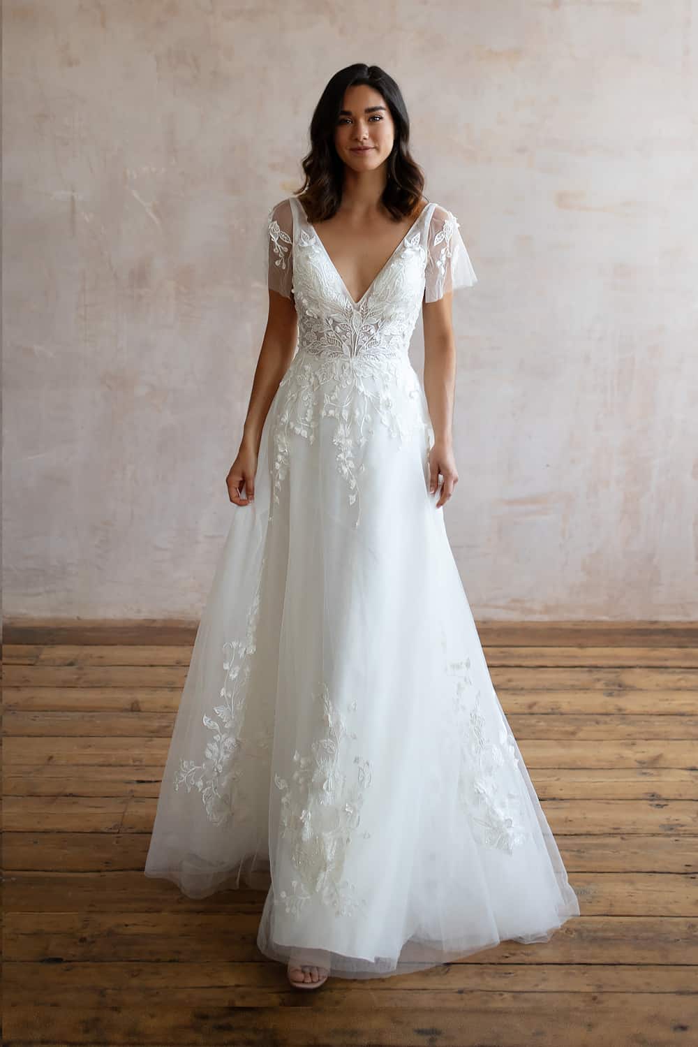 Delphine boho a-line wedding dress with sleeves Love Spell Design Wedding Dresses Lace Wedding Dresses Long Sleeve Boho Wedding Dresses Wedding Dress Beach Mermaid Wedding Dresses Alterna 42