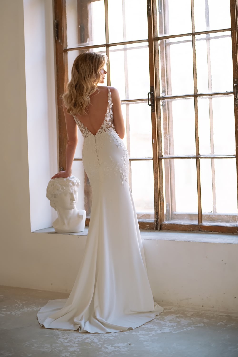 Katy lace mermaid style wedding dress - Love Spell Design Katy lace mermaid style wedding dress - Love Spell Design