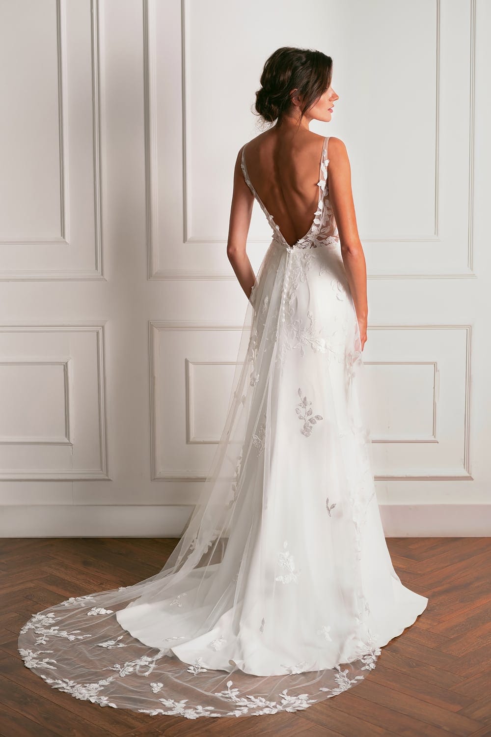 Katy lace mermaid style wedding dress - Love Spell Design