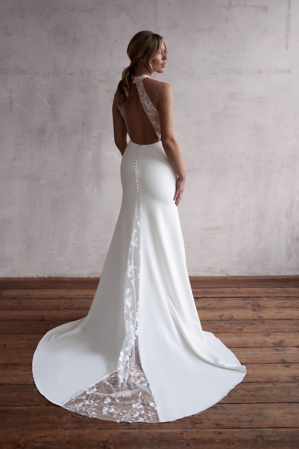 Amelia simple classic wedding dress - Love Spell Design Amelia simple classic wedding dress - Love Spell Design