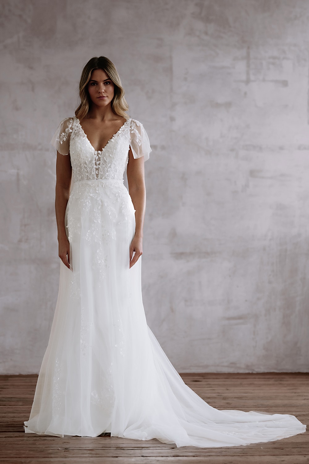 Zayla lace wedding dress with sleeves Love Spell Design Bridal Shop Near Me Wedding Dress Shops London Wedding Dresses Lace Wedding Dress Lace Boho Wedding Dresses Boho Wedding Dress Boho Dress Wedding Wedding Dress Summer