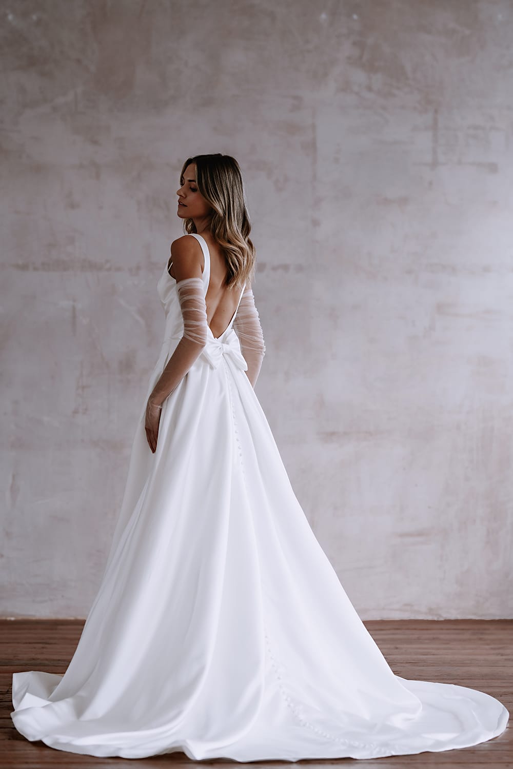 Harmony a-line simple wedding dress