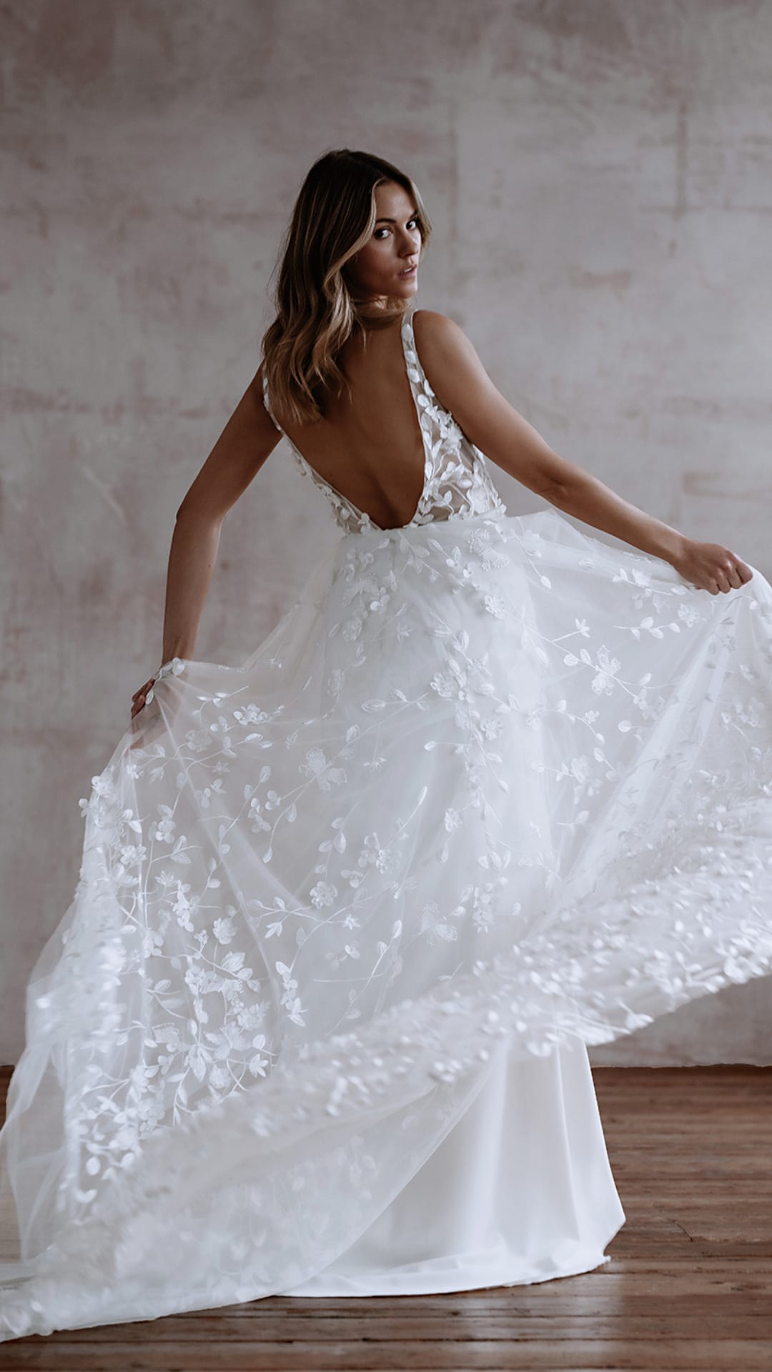 Lola boho sleeve wedding dress - Wedding Dresses - Love Spell Design