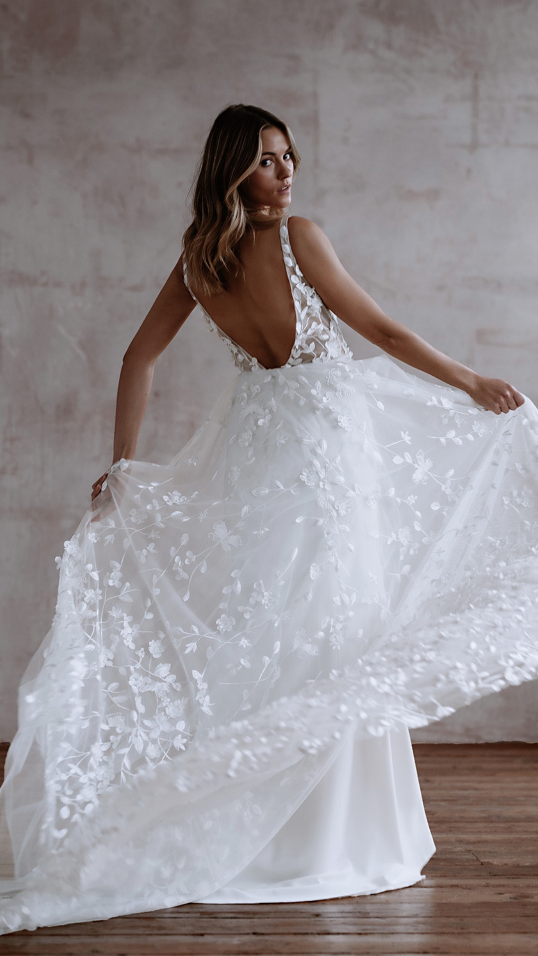 Lola boho sleeve wedding dress - Wedding Dresses - Love Spell Design Lola boho sleeve wedding dress - Wedding Dresses - Love Spell Design