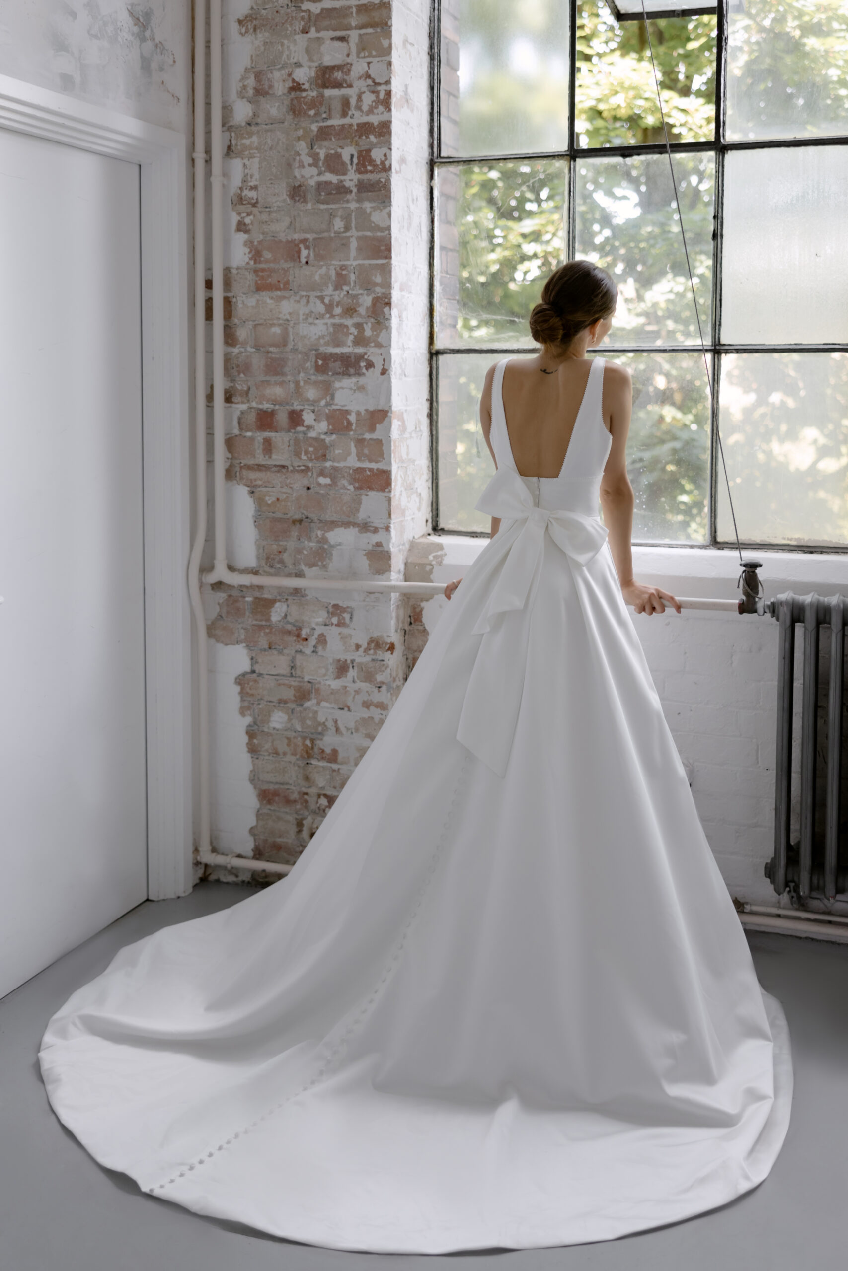 Zara simple silk wedding dress - Wedding Dresses - Love Spell Design Zara simple silk wedding dress - Wedding Dresses - Love Spell Design