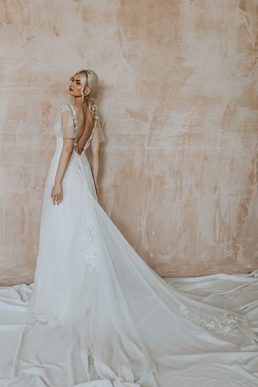 princess polly baby blue dress Cheap A line Wedding Dresses, A-line Bridal Gowns UK main image 1