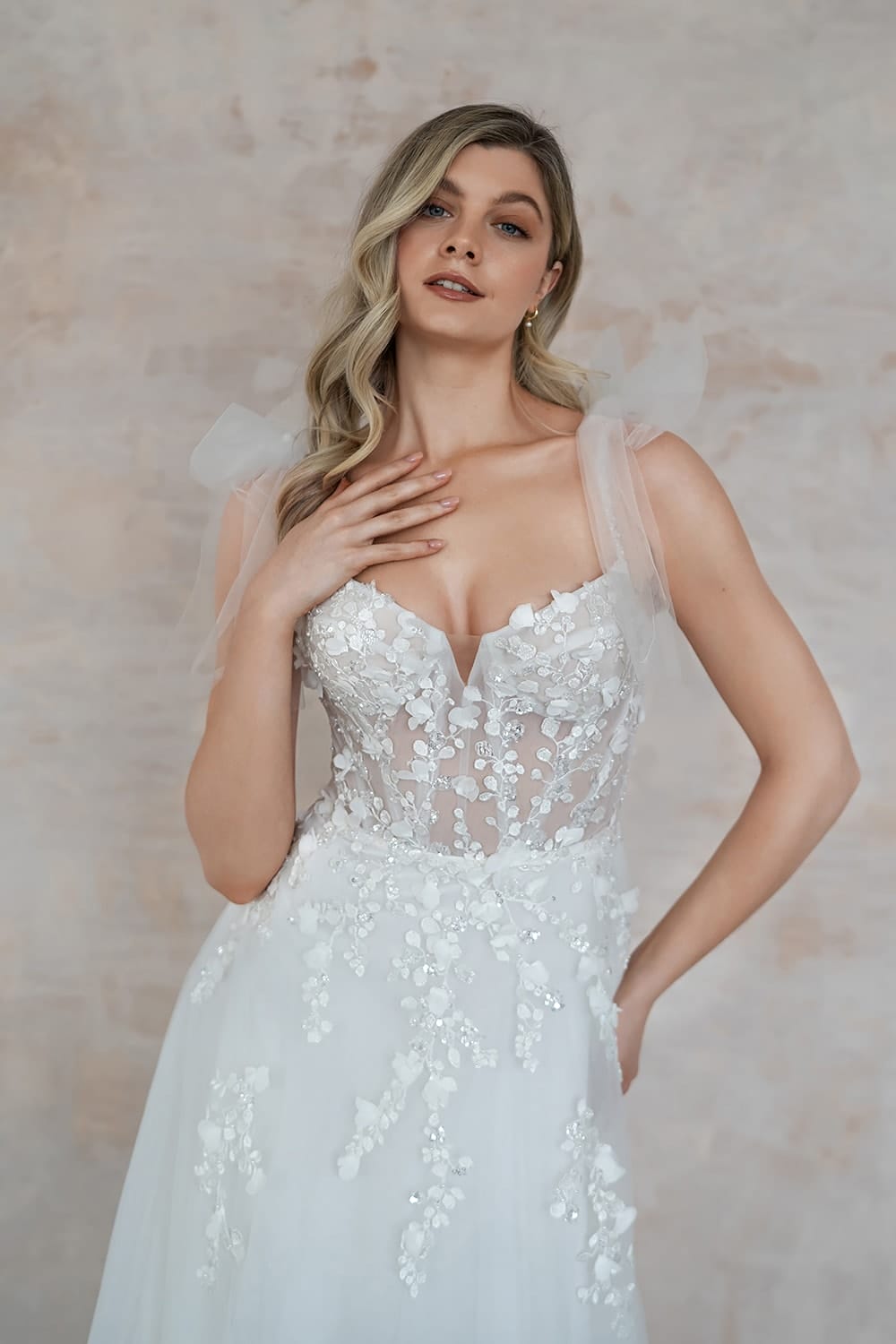 Alice sexy lace wedding dress Love Spell Design Alice UK30307 Wedding Dress A Line Wedding Dress Lace 5 Love Spell Design