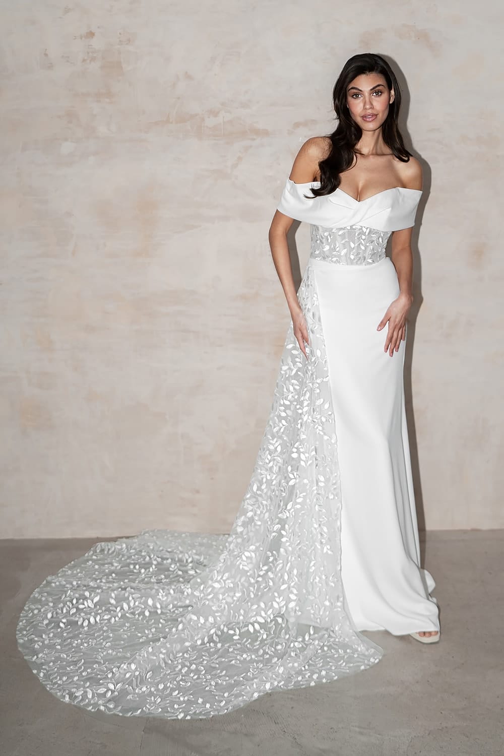 Imogen long sleeve mermaid wedding dress Love Spell Design Imogen UK30178 Boho Wedding Dress Boho Wedding Dresses Near Me 1 Love Spell Design