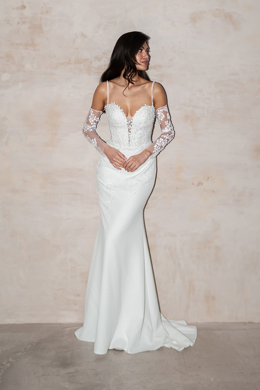 Kaia boho long sleeve wedding dress Love Spell Design Kaia UK30314 Boho Wedding Dress Long Sleeve Wedding Dresses Summer 11 Love Spell Design