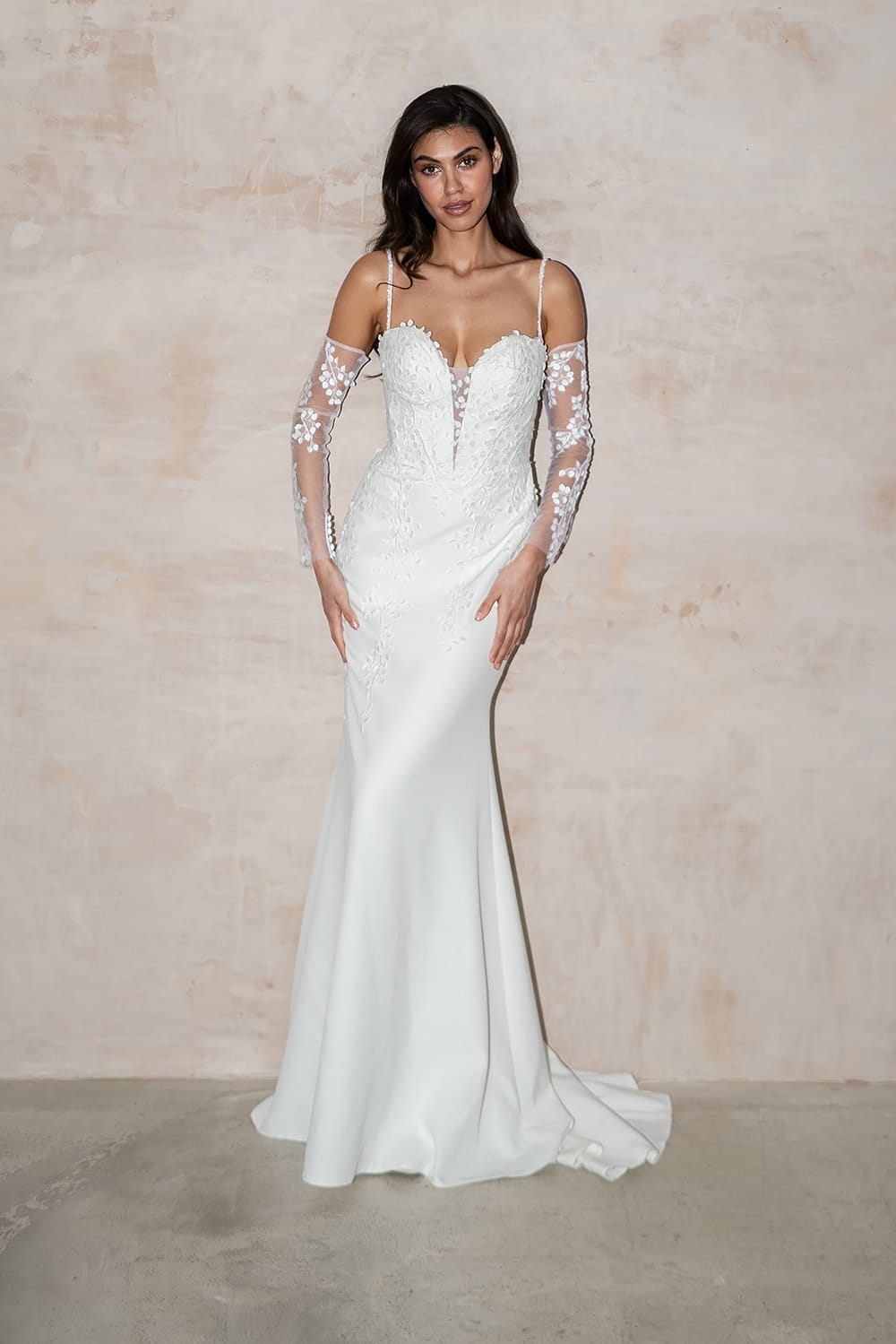 Kaia UK30314 - Mermaid Wedding Dresses Long Sleeve Wedding Dresses - 12 Love Spell Design Kaia UK30314 Mermaid Wedding Dresses Long Sleeve Wedding Dresses 12 Love Spell Design