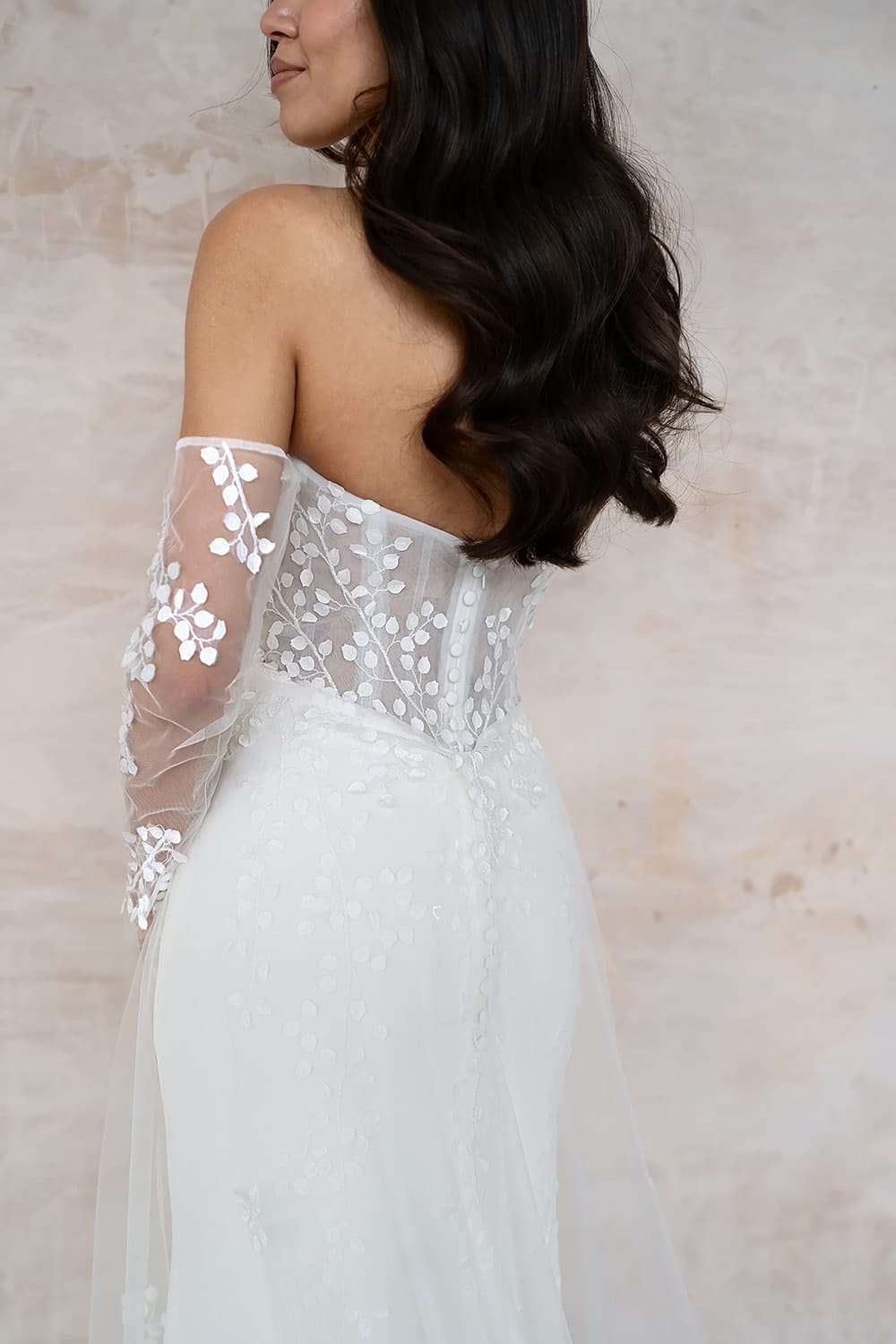 Kaia UK30314 - Mermaid Wedding Dresses Wedding Dress With Detachable Skirt - 23 Love Spell Design Kaia UK30314 Mermaid Wedding Dresses Wedding Dress With Detachable Skirt 23 Love Spell Design