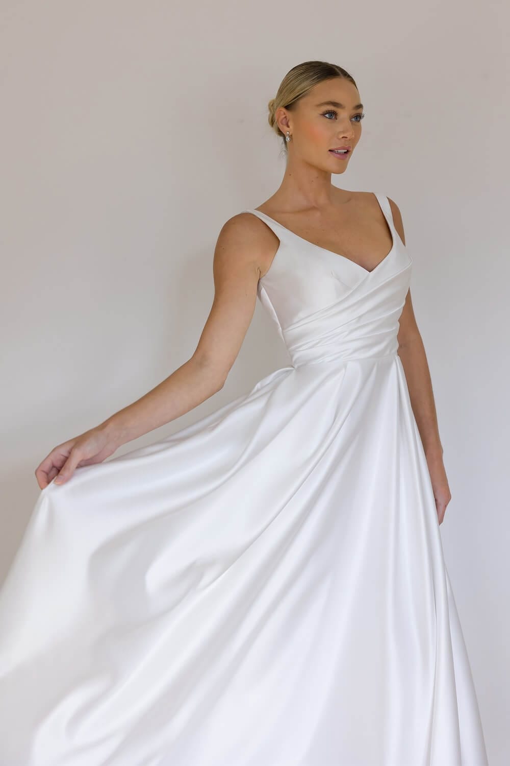Elanore Wedding Dress Simple Boho Dress Wedding Love Spell Design